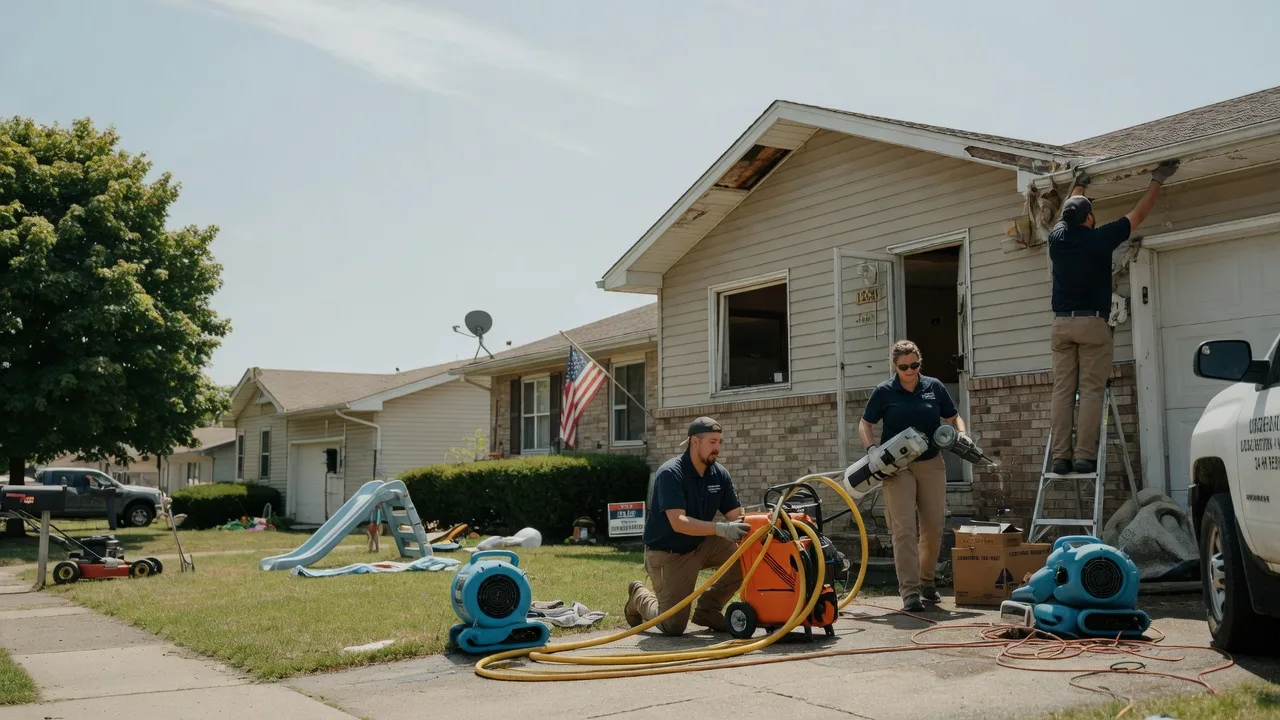 Water Damage Restoration in Beecher City, IL near me